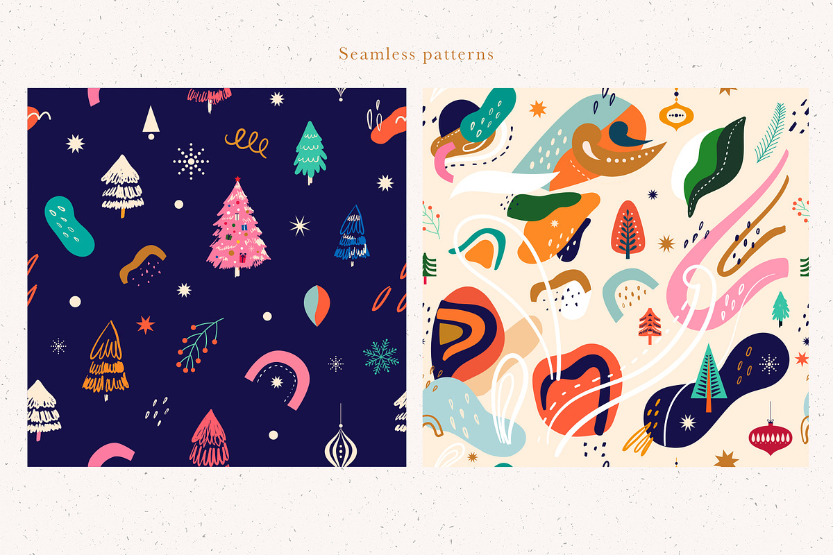 Magic Christmas collection, a Decorative Illustration by MoleskoStudio (Photo 6 of 17)