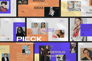 Pieck - Creative Brand Google Slide