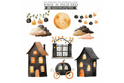 Cute Halloween Family Clipart, an Illustration by CharmClipart (Thumbnail 8 of 8)