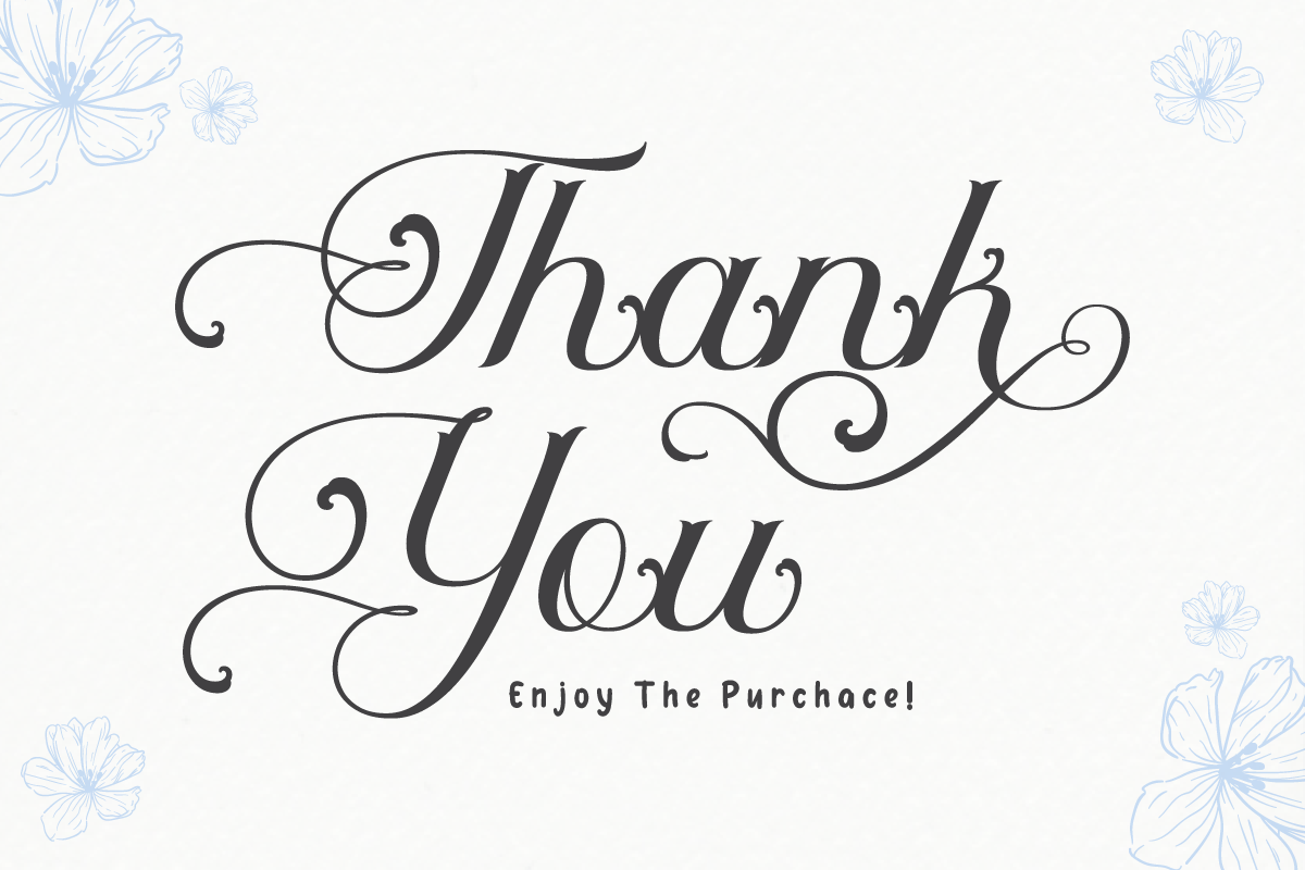 Auntha Clear | Script Font, a Script Font by twinstd (Photo 13 of 13)