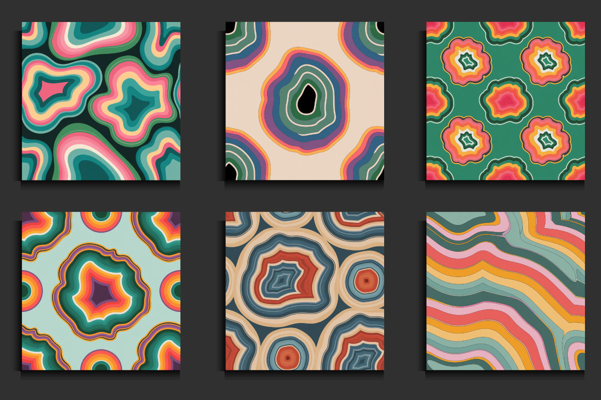 Agate seamless Patterns, a Pattern Graphic by protabsorkar11 (Photo 2 of 4)