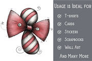 Watercolor Christmas Clipart, an Illustration by Pixels.Craft (Thumbnail 3 of 6)