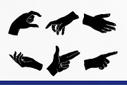 Hand Gesture Silhouette, an Illustration by Tekuni (Thumbnail 7 of 8)