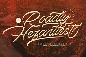 Roadly Hezarttest Modern Handwritten