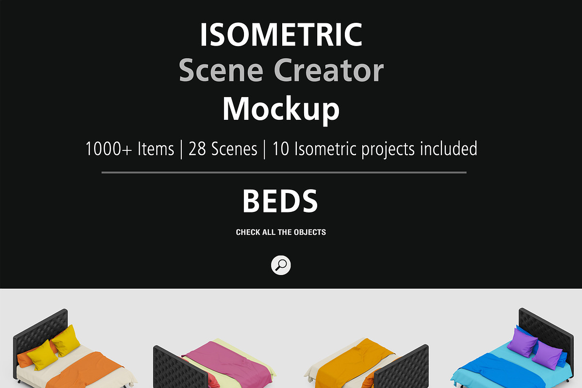 Isometric Scene Creator Mockup, a Books & Magazine Mockup by IsometricWorld (Photo 33 of 47)