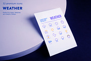Weather | 32 Icons Set, an Outline Icon by Marina Silence (Thumbnail 16 of 17)