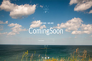 Seas -  Coming Soon HTML Template, a Landing Page Template by earthquake (Thumbnail 1 of 4)