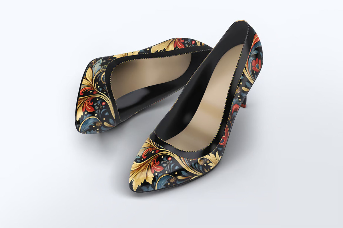 Heeled Shoes Mockup, an Advertising Mockup by Hubzway (Photo 5 of 9)