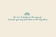 Joyful Heart • A Quote Font, a Script Font by azetypestudios.com (Thumbnail 12 of 18)
