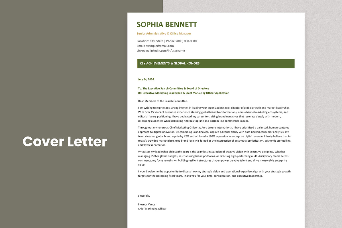 Professional Resume Template, a Resume Template by Anjum Ilyas (Photo 4 of 6)