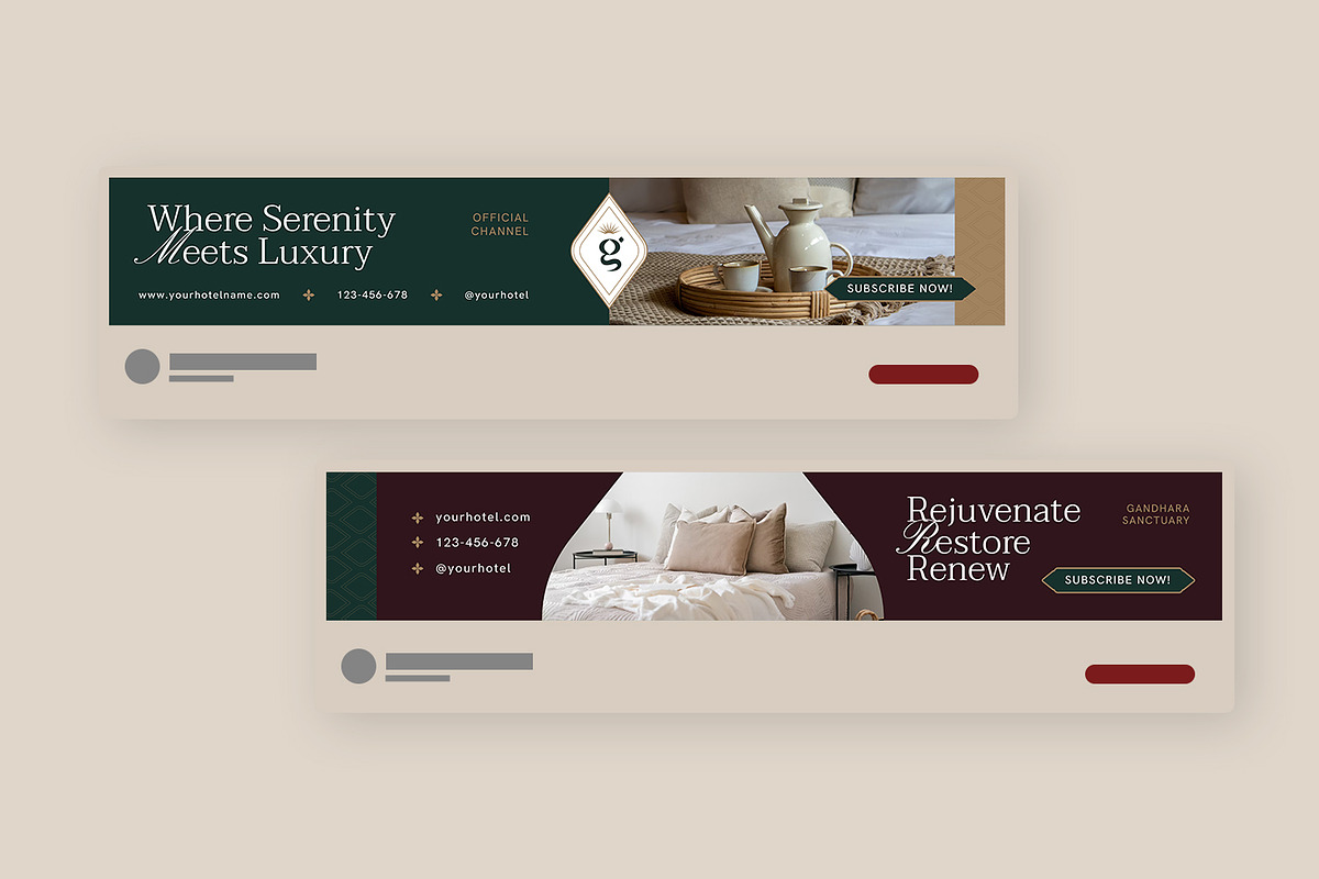 Gandhara Sanctuary - Youtube Banner, a Marketing Template by Fannan Studio (Photo 1 of 3)