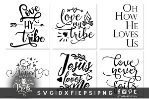 Valentines Bundle SVG DXF EPS PNG