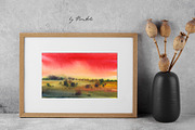 Watercolor abstract backgrounds, a Background Graphic by Vero Arts (Thumbnail 4 of 11)