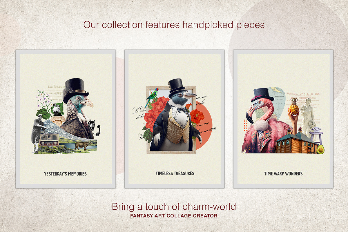 SALE! Fantasy Art Collage Creator, an Object Graphic by SNIPESCIENTIST (Photo 22 of 27)