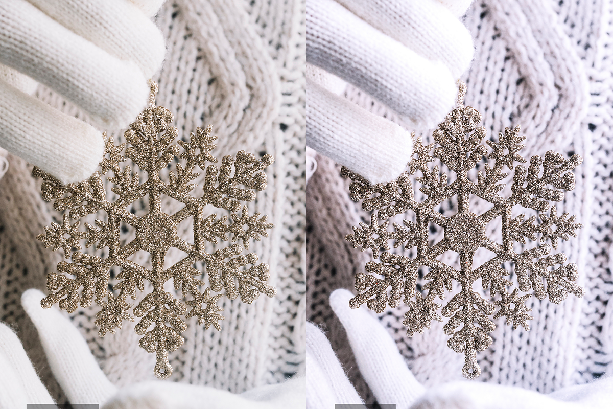 10 Snowflake Lightroom Presets, a Preset Add-On by RamsaGraphi (Photo 10 of 10)
