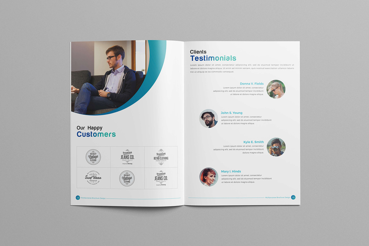 Company Profile Brochure - 18 Pages, a Brochure Template by Divergent Studio (Photo 8 of 9)