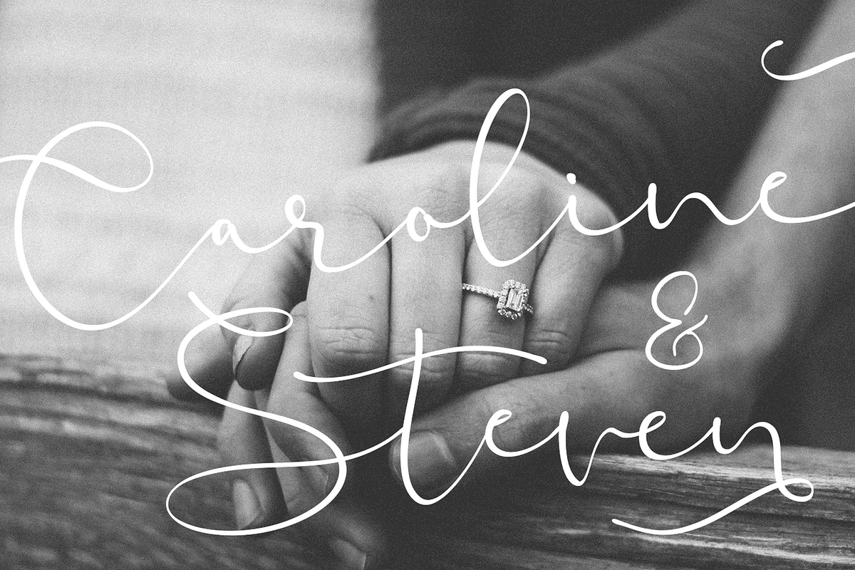 Blooming Valerian Font, a Handwritten Font by Letterhanna Studio (Photo 3 of 19)
