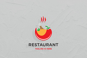 spicy food restaurant logo