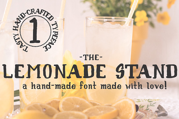 The Lemonade Stand Typeface