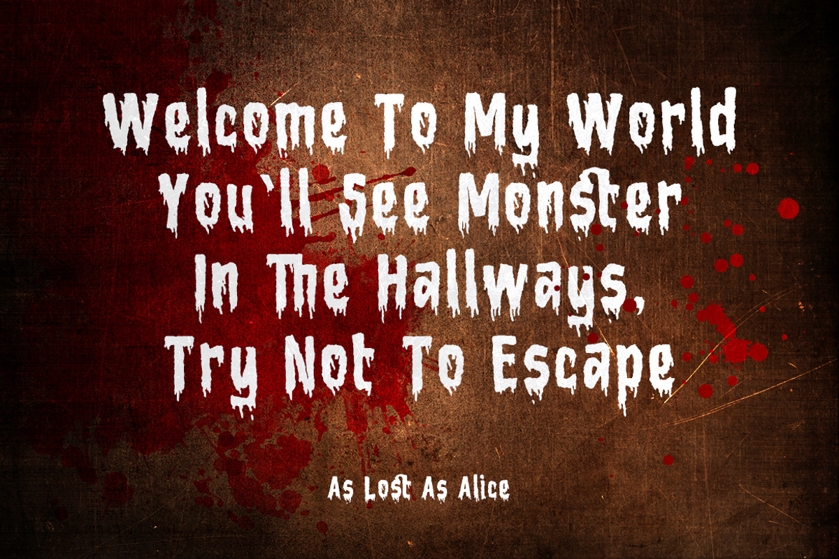 Bloody Camp - A Horror Blood Font, a Handwritten Font by Typefactoryco (Photo 5 of 10)