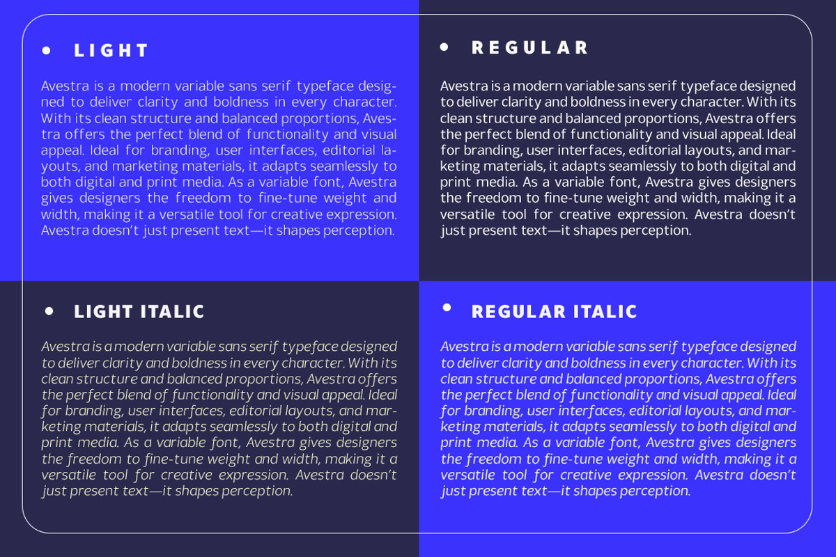 Avestra, a Sans Serif Font by Matra Creative (Photo 6 of 11)