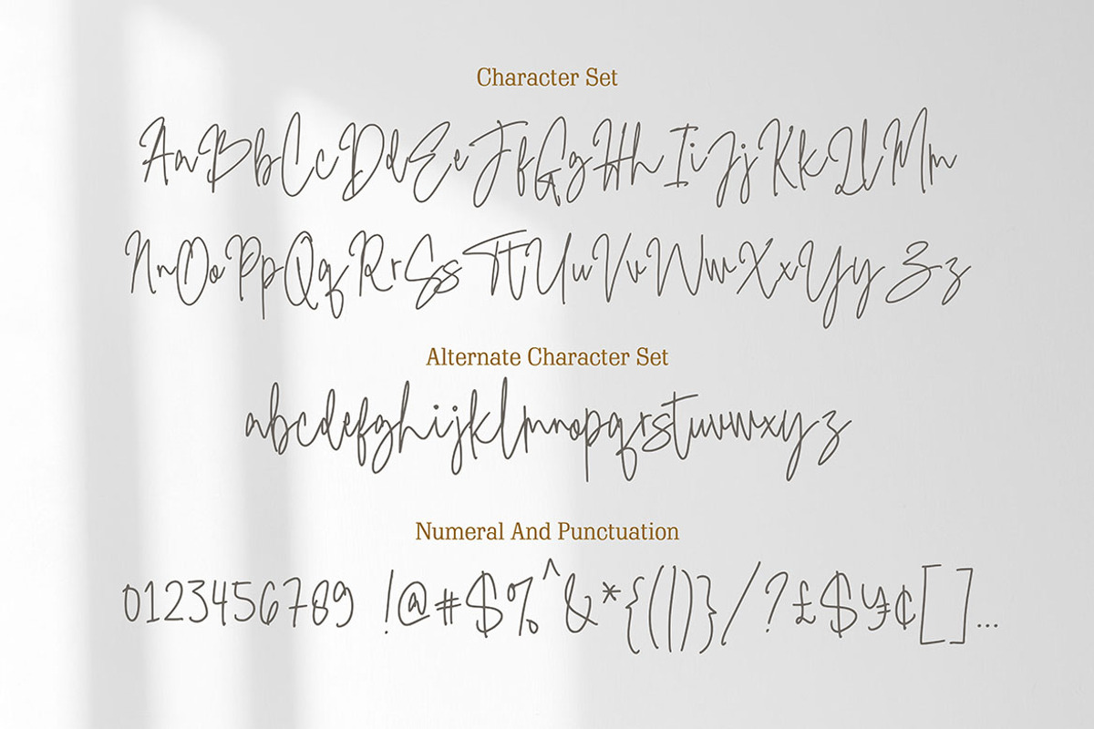 Ursie Bellove - Monoline Signature, a Handwritten Font by tebaltipislab (Photo 2 of 10)