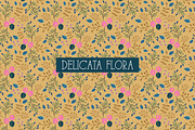 DELICATA FLORA Seamless Patterns, a Pattern Graphic by Dreaming with Isa (Thumbnail 4 of 8)