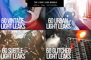 Sale - 240 Light Leak Bundle, a Texture Graphic by Neo Ink Design (Thumbnail 1 of 12)