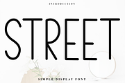 Street, a Sans Serif Font by FreshTypeINK (Thumbnail 1 of 8)