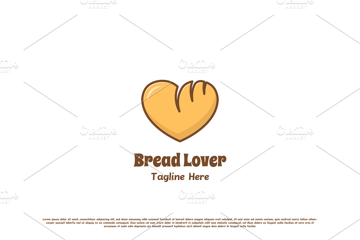Bread Restaurant Logo Design Icon, a Branding & Logo Template by Morvana Crew