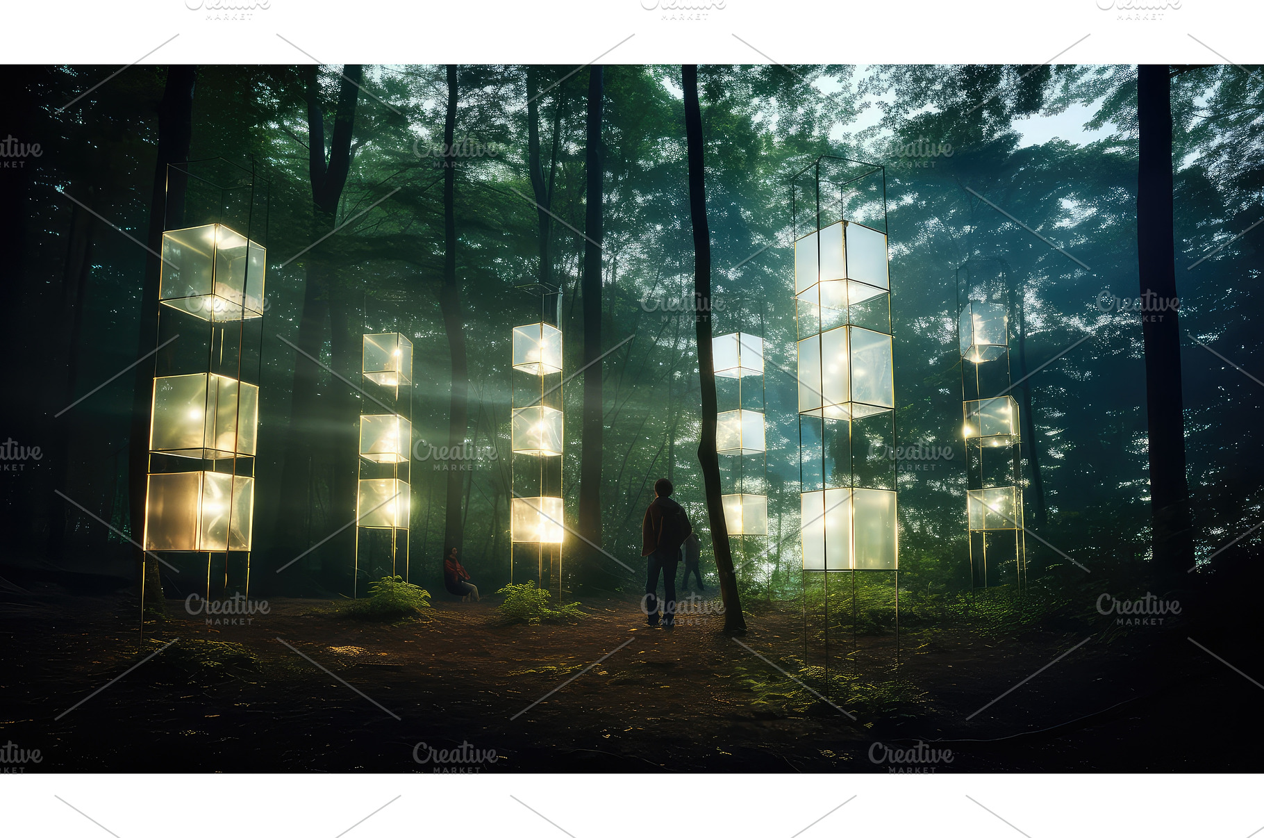 design light grid ai generated, a Background Photo by pikepicture