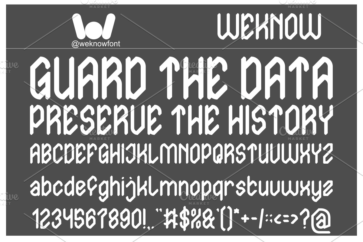 The Journalist Font, a Blackletter Font by weknow (Photo 3 of 8)