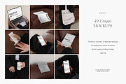 Device & Branding Mockup Bundle, an iPhone Mockup by Feel This (Thumbnail 2 of 26)