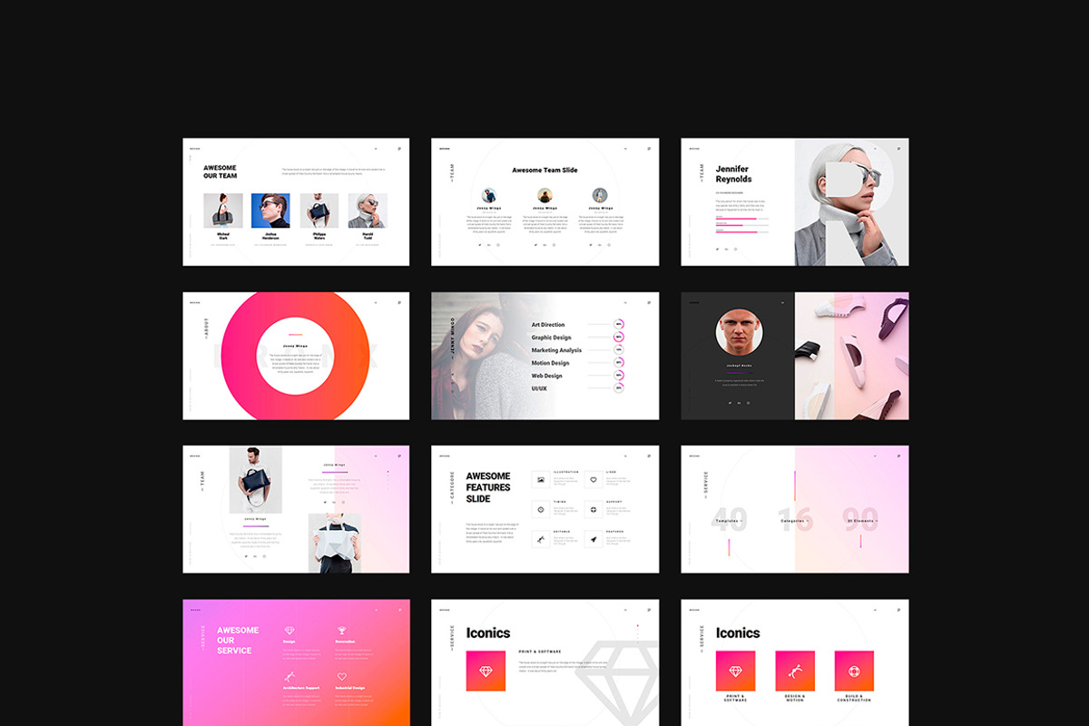 BRONX PowerPoint Template, a Presentation Template by Presentations Studio (Photo 13 of 13)