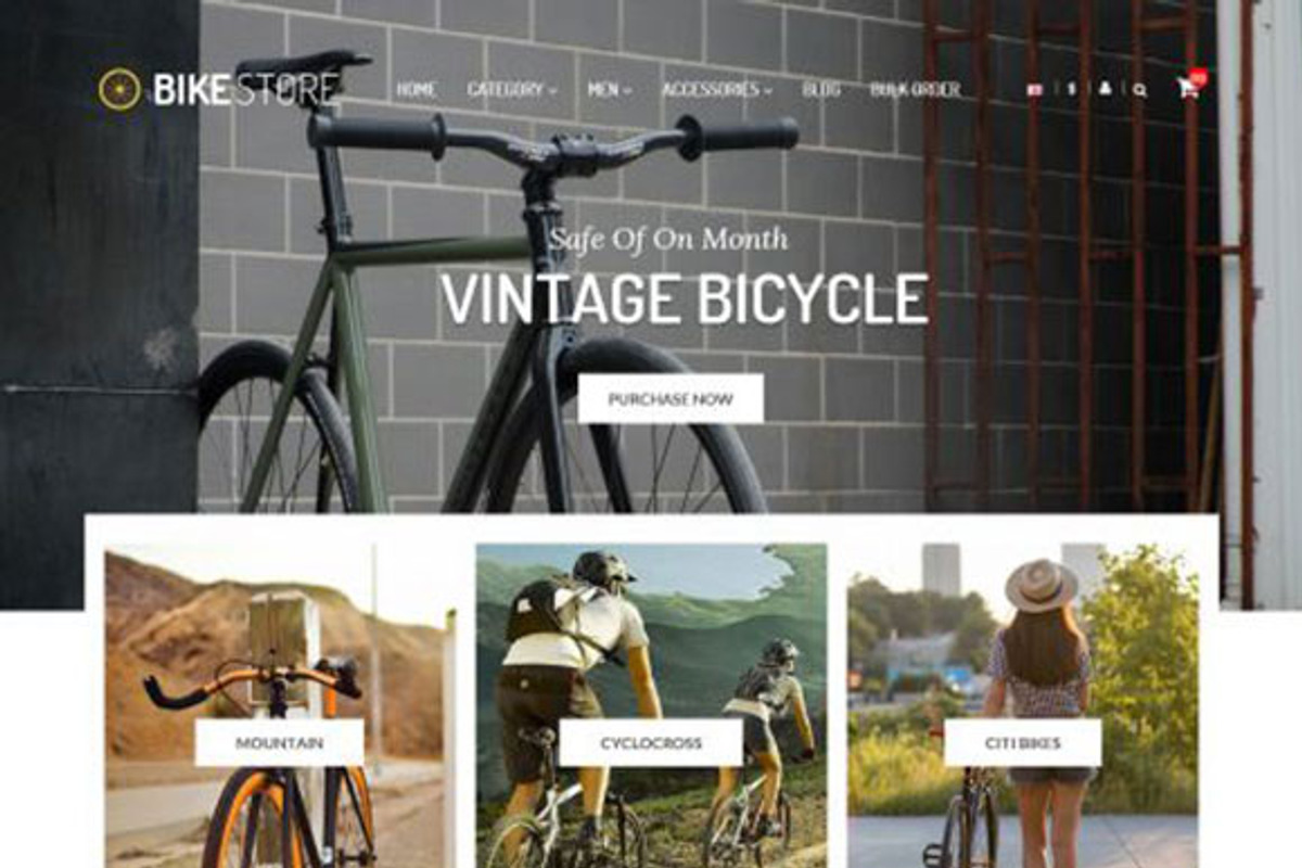 Bike Store Responsive OpenCart Theme, a Websites & App Template by giao.trinh (Photo 1 of 5)