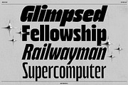 Bratva Variable Fonts, a Sans Serif Font by Adam Fathony (Thumbnail 9 of 16)