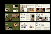 Green Minimal Portfolio PowerPoint, a Presentation Template by Neermana (Thumbnail 3 of 4)
