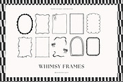 Whimsy Frames, a Decorative Illustration by PeDe Designs (Thumbnail 2 of 9)