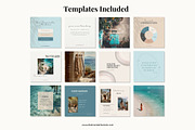 Island Dreaming Instagram Templates, a Social Media Template by The Brand Alchemists (Thumbnail 5 of 13)