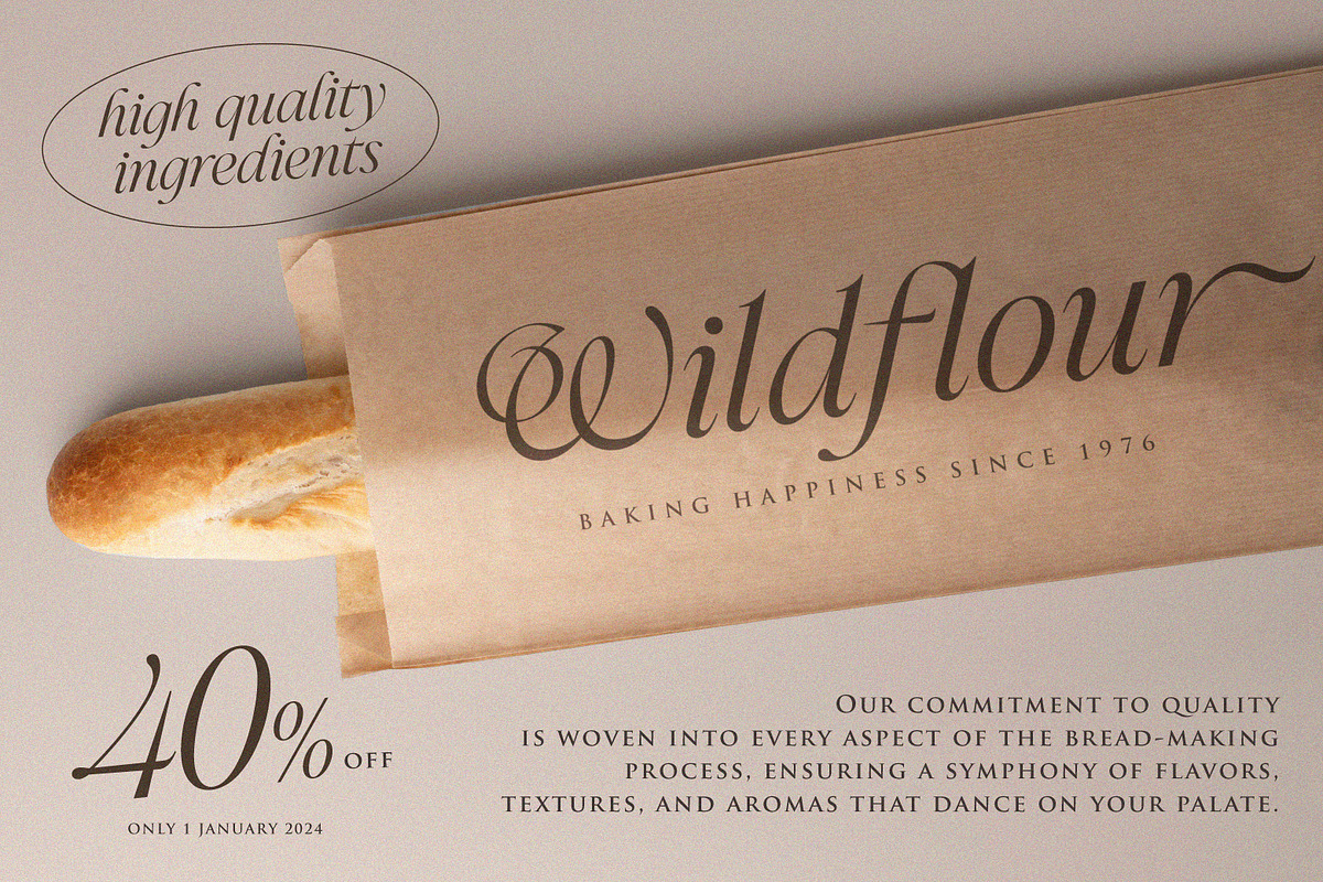 Bluesty | Classy Italic, a Script Font by Ef Studio (Photo 13 of 15)