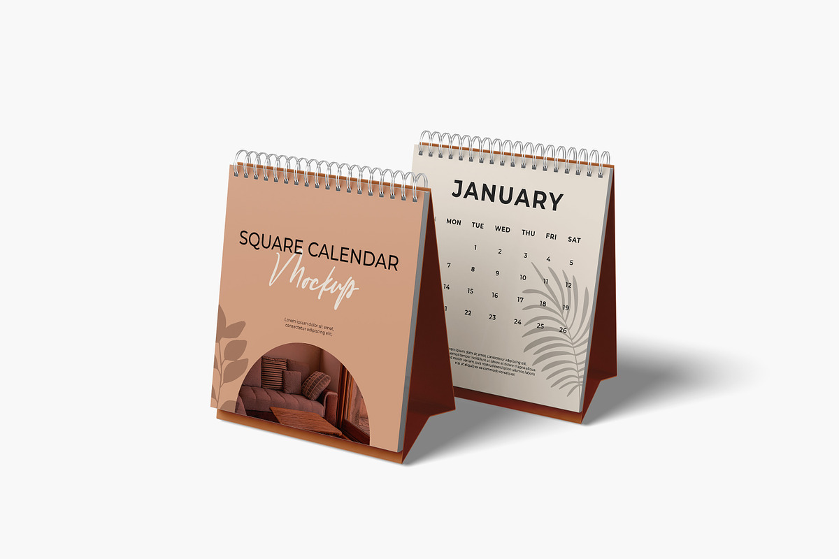 Calender Mockups, a Merchandise Mockup by Kenrichi (Photo 1 of 4)