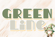 GREEN Line - Handwritten, a Handwritten Font by Charmingbear59.design (Thumbnail 1 of 5)