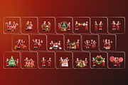 Christmas Character 3D Pack, a Characters & Person 3D Model by Haps Space (Thumbnail 4 of 4)