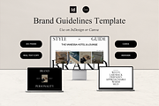Luxury Brand Guidelines Templates, a Presentation Template by Brand & Bloom (Thumbnail 1 of 10)