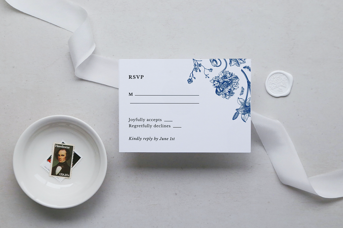 Editable Floral Wedding Invitation, an Invitation Template by ForeverPrint (Photo 5 of 8)