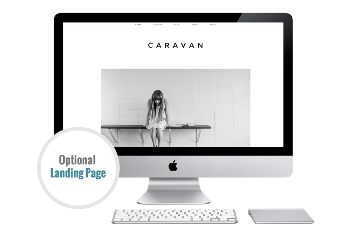 Responsive WP Theme - Caravan, a WordPress Template by Light Morango (Photo 4 of 4)