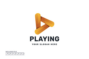 Media Play Colorful Logo Design, a Branding & Logo Template by yuanesei
