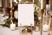 Invitation Mockup Bundle, Easel Sign, a Product Mockup by TatiMockup (Thumbnail 6 of 10)