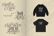 MHM Neighborhood, a Font by letrasdegs (Thumbnail 4 of 4)