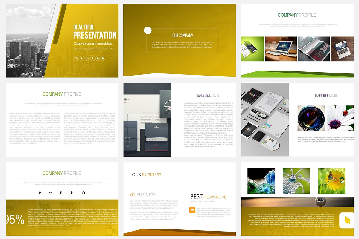 ALEA - Powerpoint Templates, a Presentation Template by SlideFusion (Photo 2 of 4)